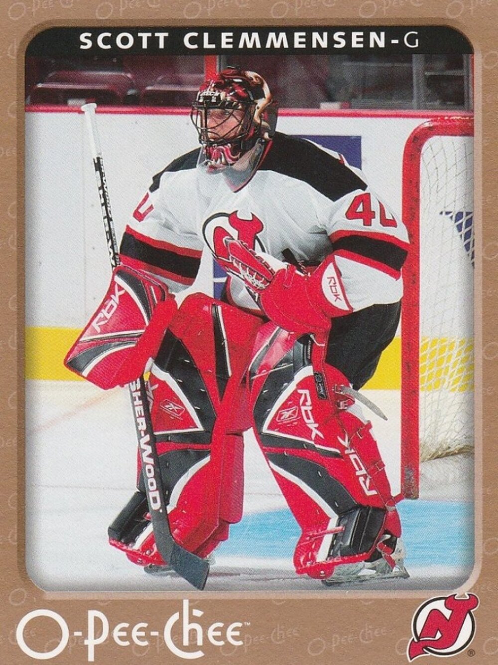 Scott Clemmensen - 2006/2007 O Pee Chee Hockey Card
